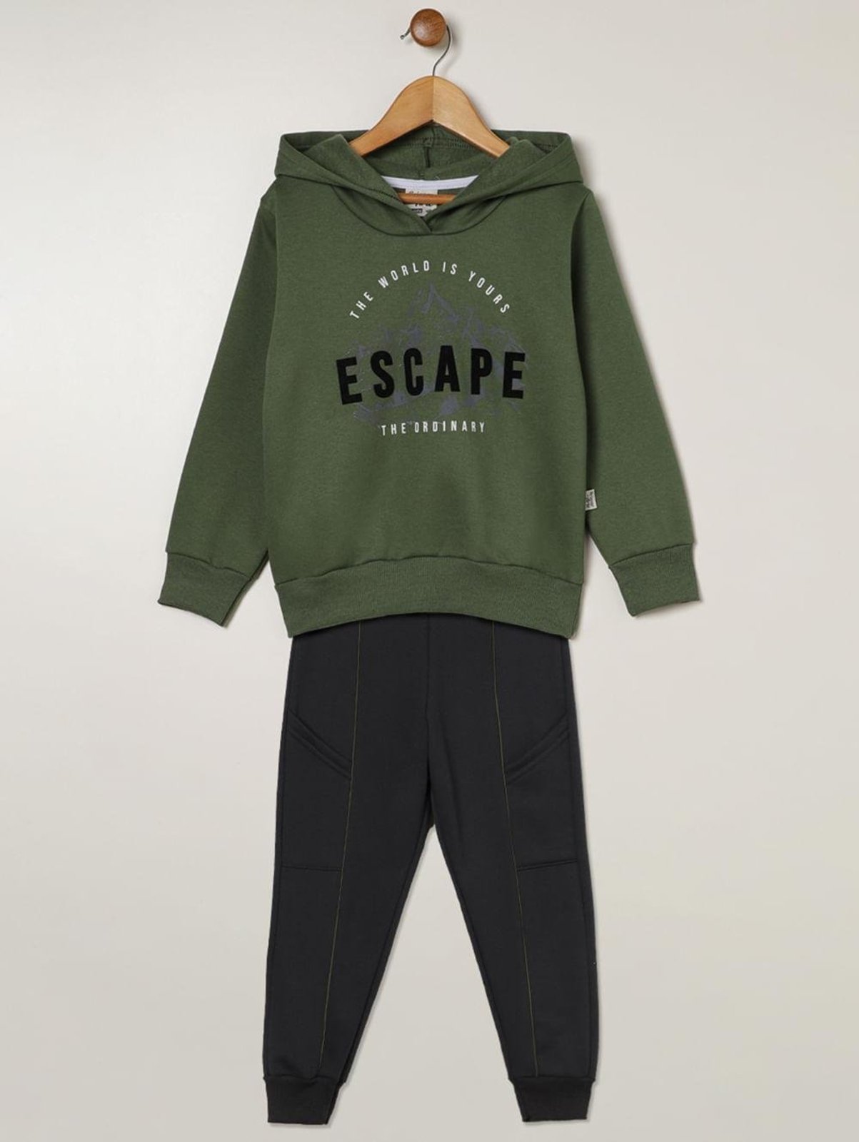Infantil - Conjunto Longo Para Menino - VERDE