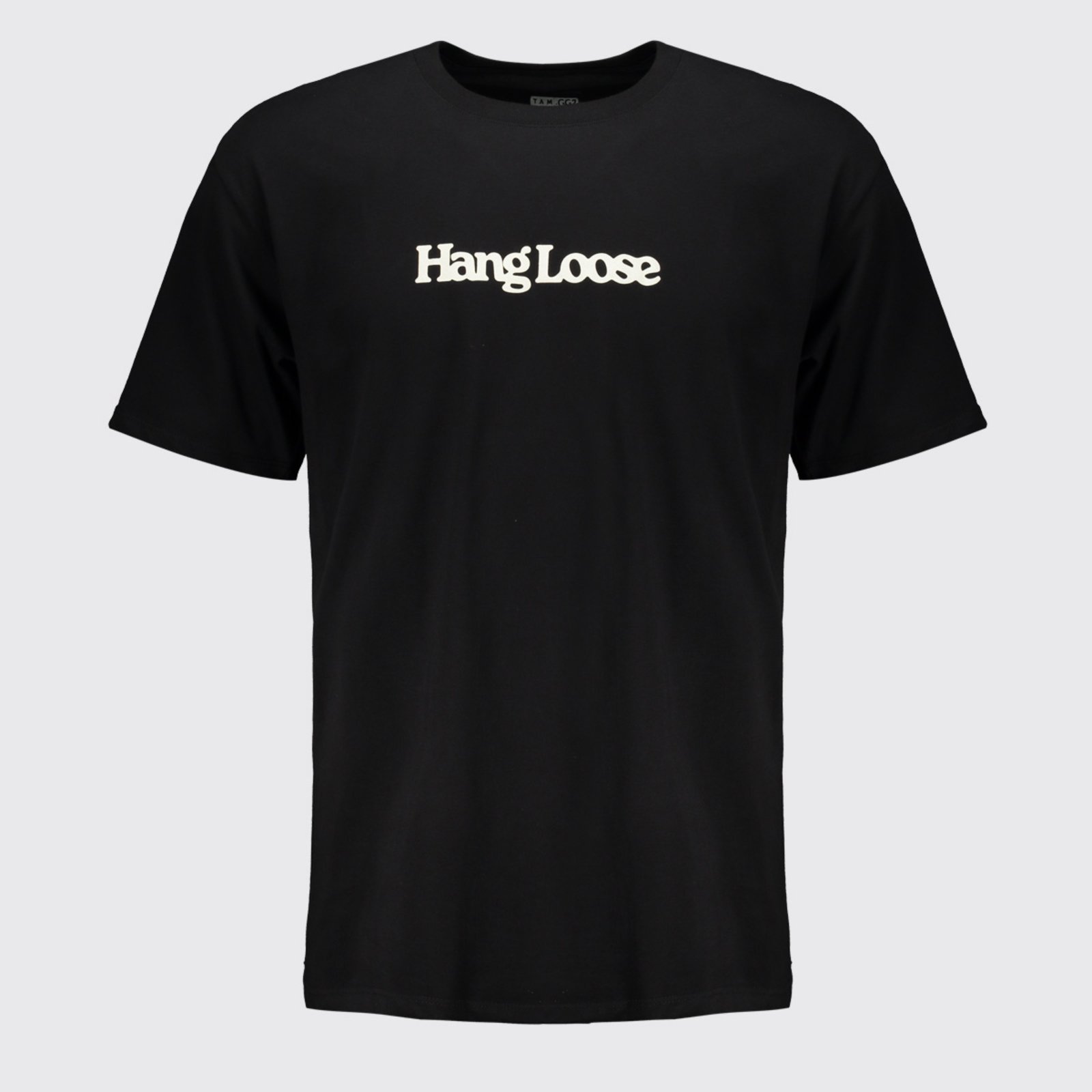 Camiseta Oversize Hang Loose Preta