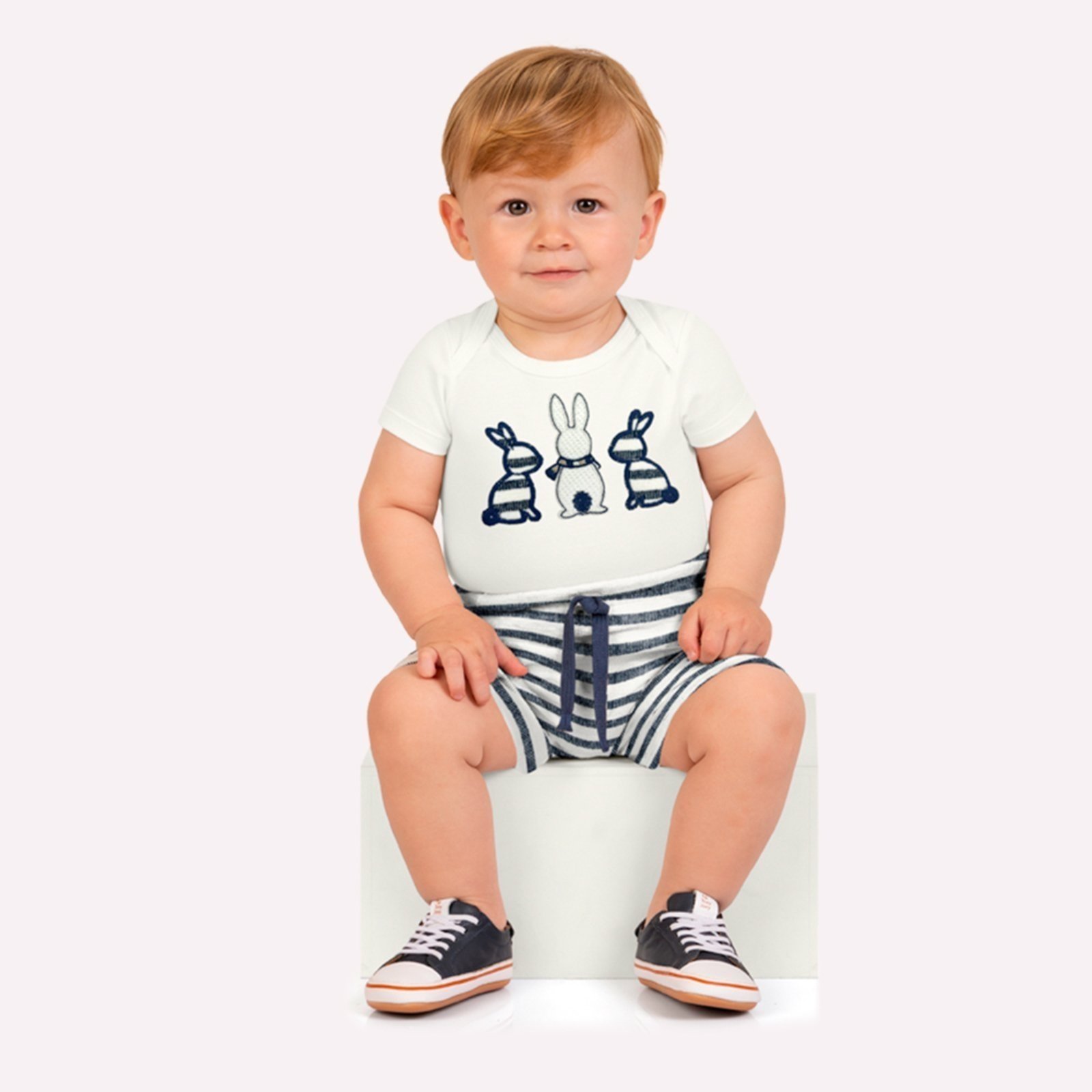 Infantil - Conjunto Menino Bordado Milon