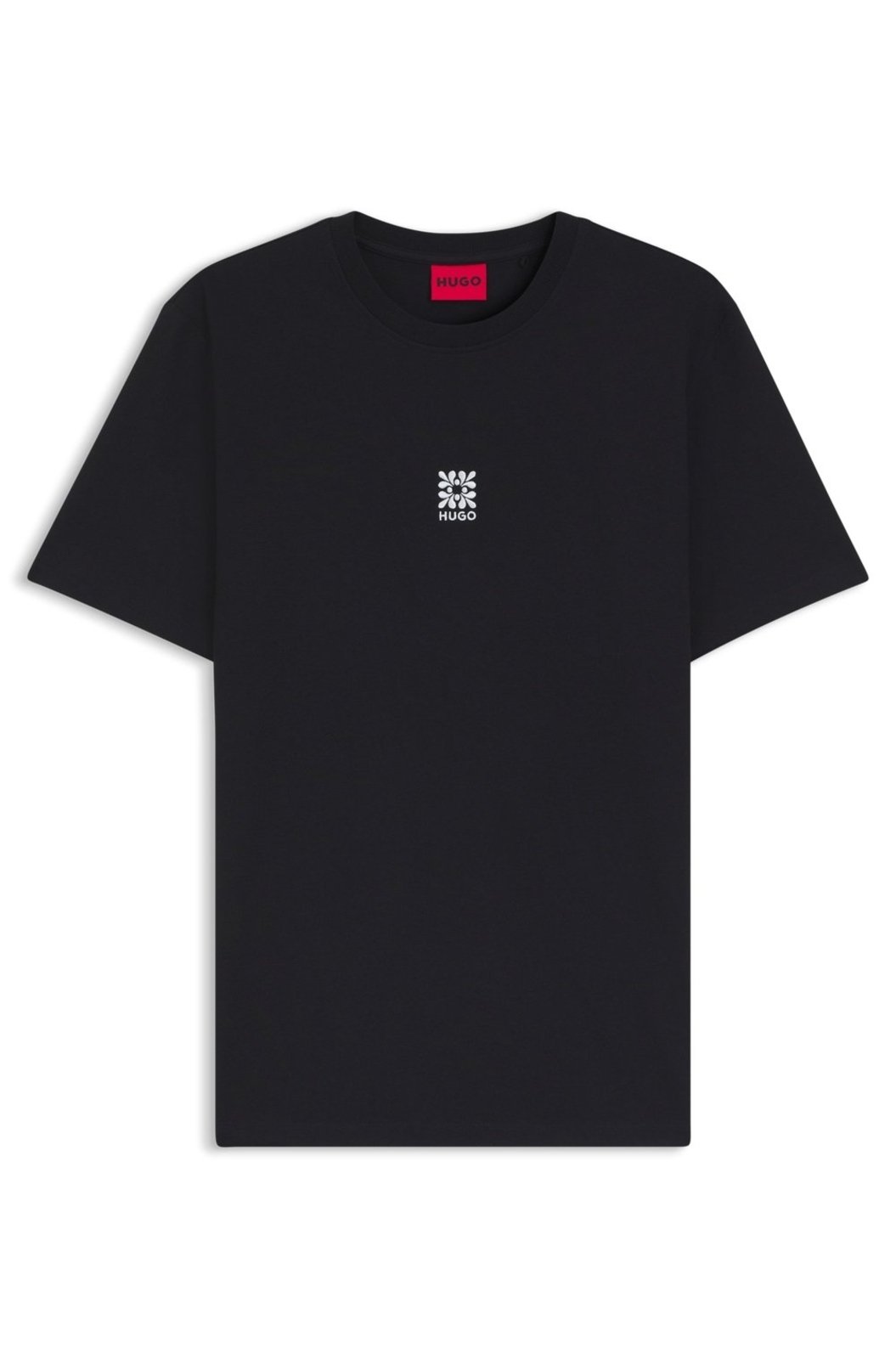 Camiseta Em Jersey De Algodão Com Logo Bordado