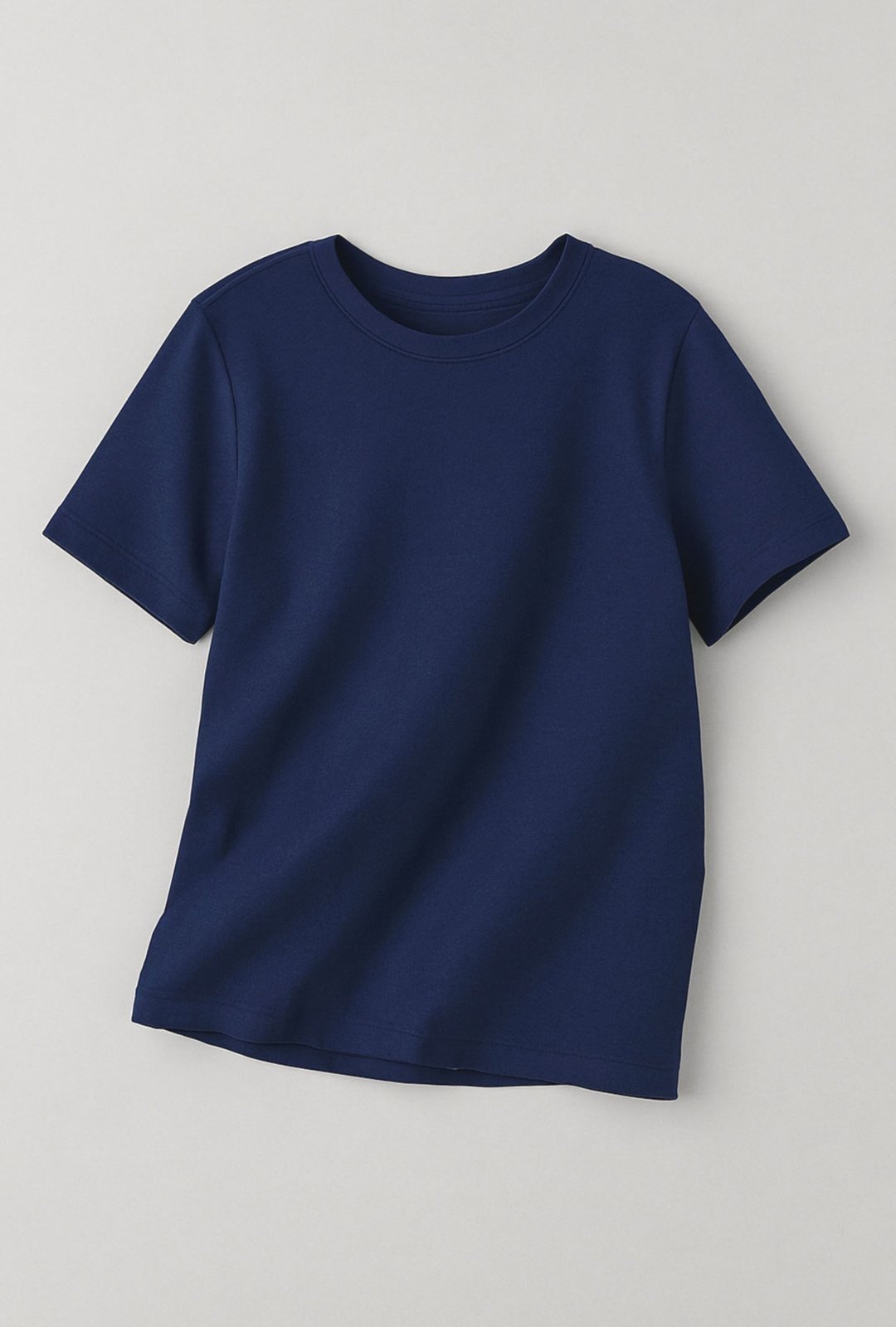 Vista 2 Infantil - Camiseta T-shirt Algodão Básica Marinho - 3 ao 14 - Look Look Infantil multicolorido Look Infantil multicolorido