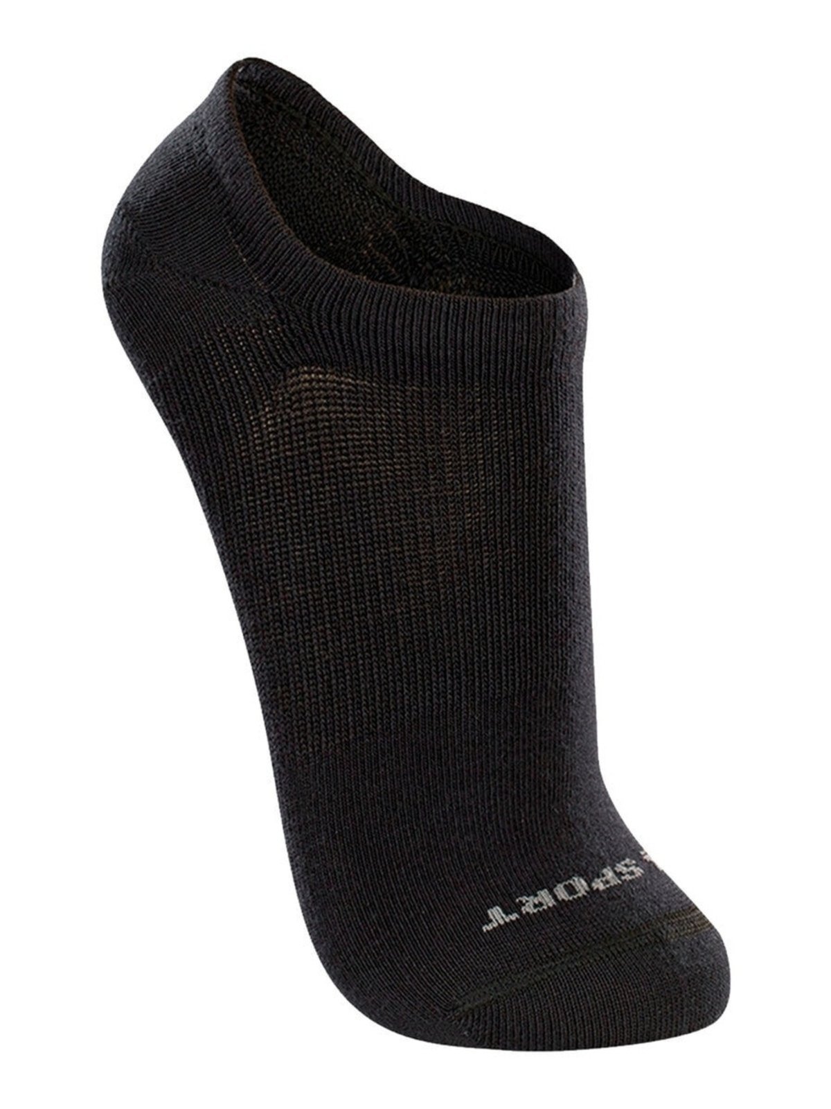 Vista 3 Kit 12 Pares de Meias Esportiva Invisível Lupo preto Lupo preto