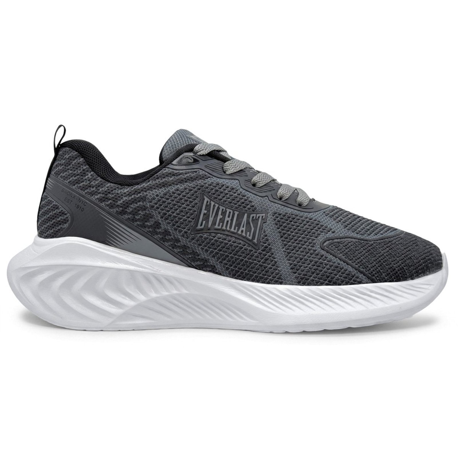 Tênis Everlast Rapid Unissex | Cinza Preto