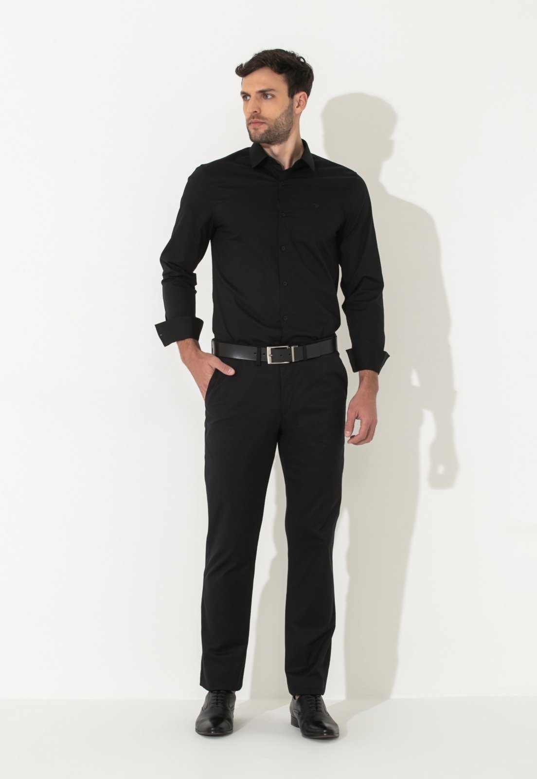 Calça Sarja Traymon Regular Moovexx Preto