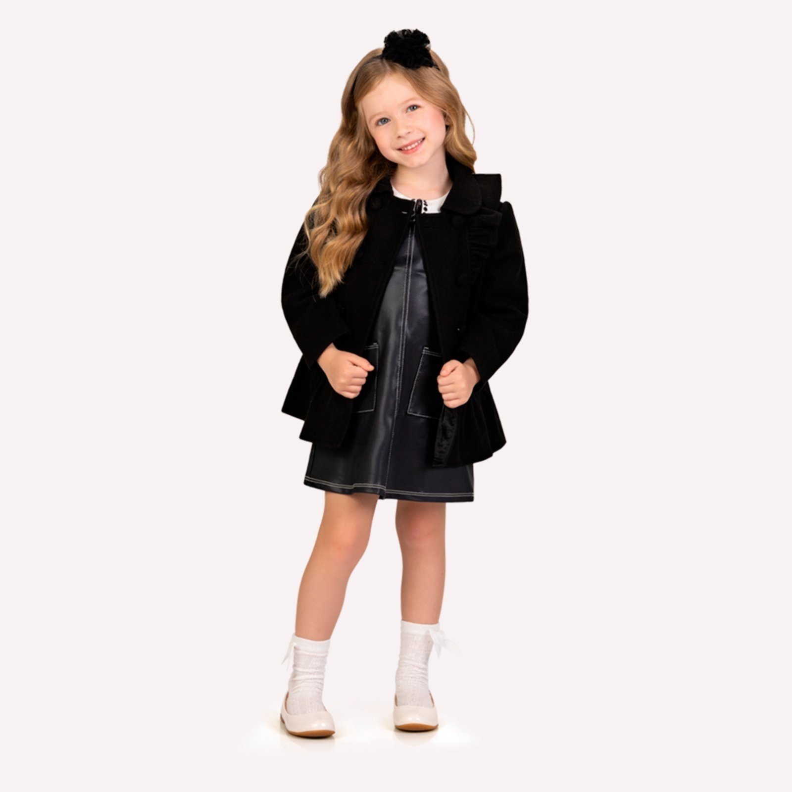 Infantil - Jaqueta Menina Trench coat Milon