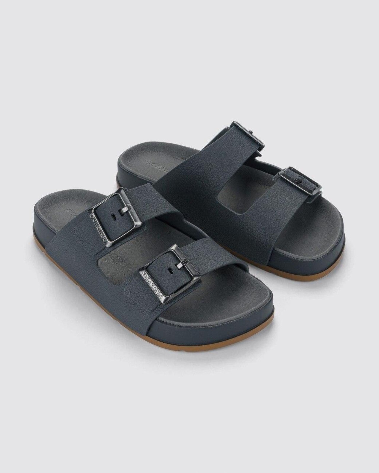 Chinelo Slide Cartago Milão Plus Cinza