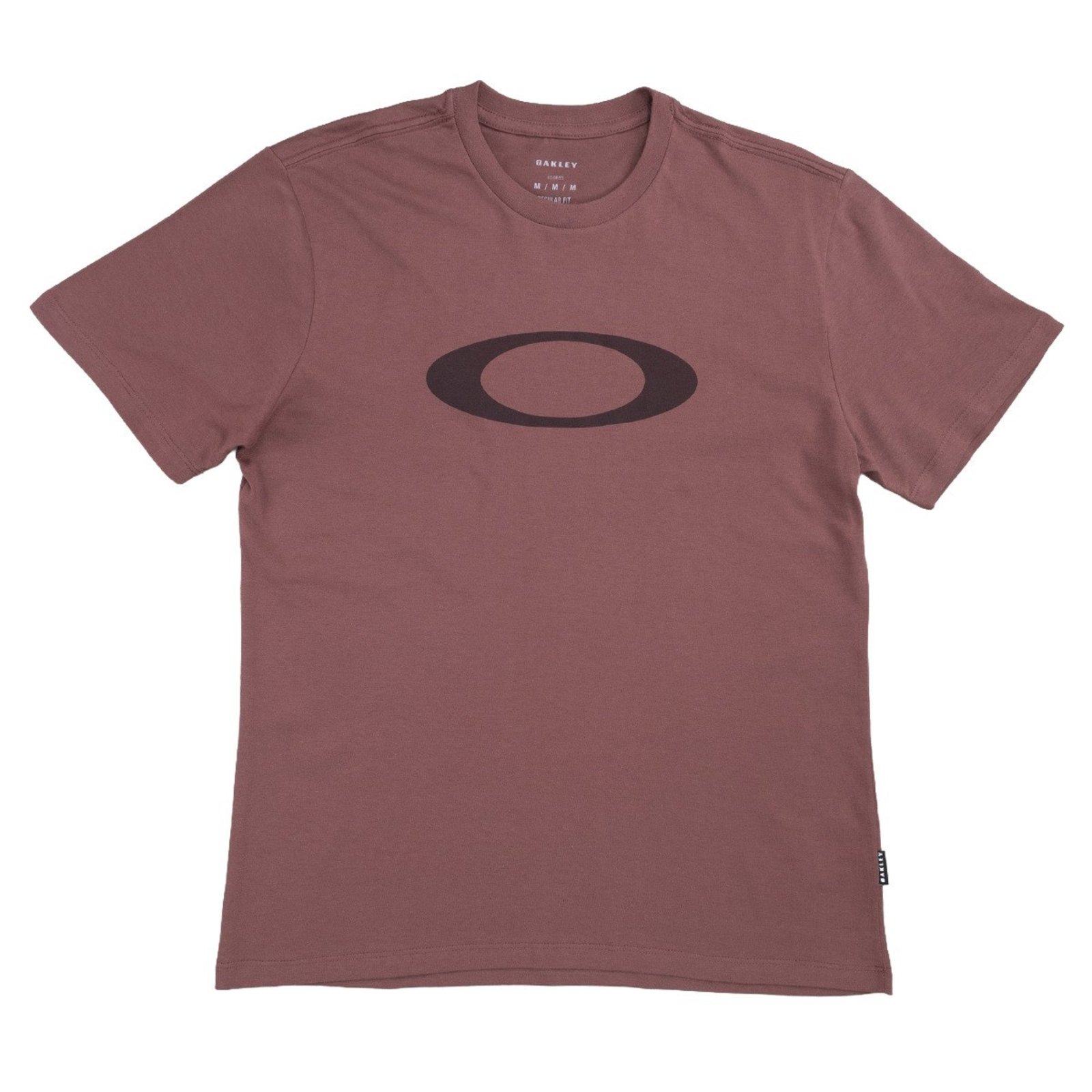 Camiseta Oakley Logo O Ellipse - Rosewood