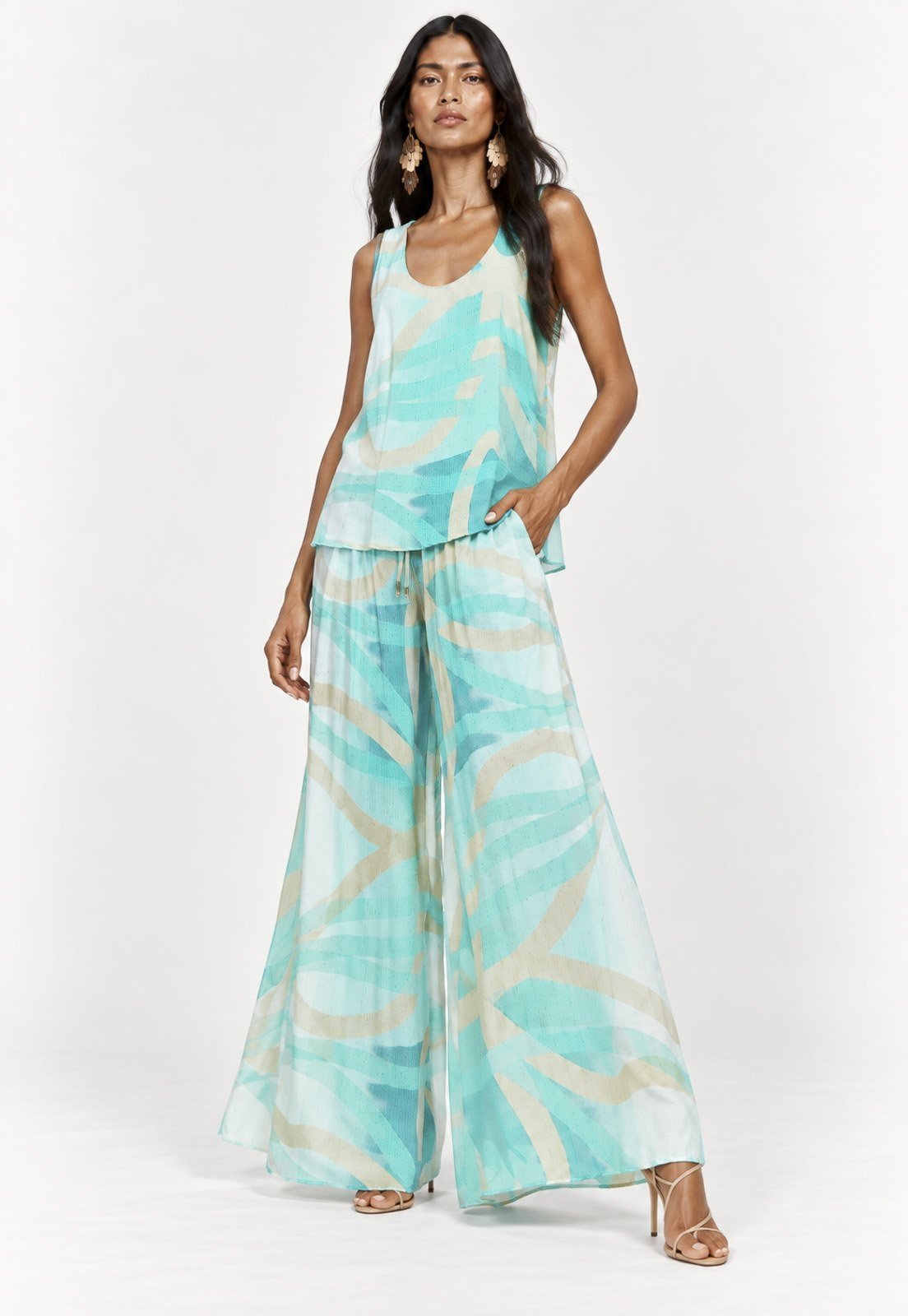 Conjunto Amazonia Vital Brisa de Anavilhanas Viscose