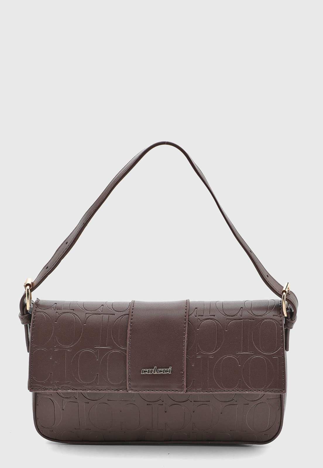 Bolsa Feminina Colcci Média Logo Marrom