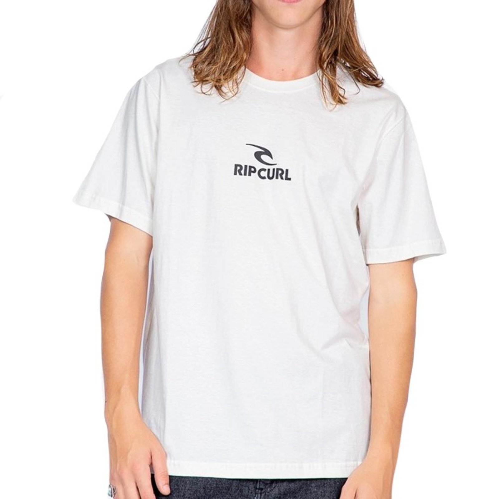 Camiseta Rip Curl Icon Big WT25 Masculina Bone
