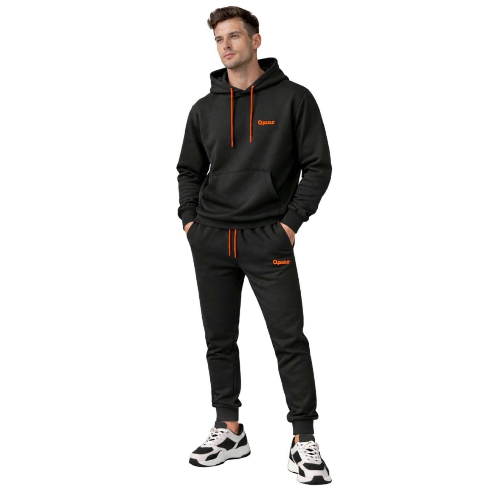 Conjunto Masculino Casaco Moletom e Calça Estampa Opice Exclusiva Confortável para Inverno