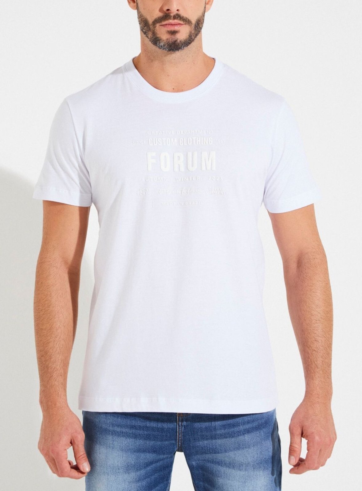 Camiseta Forum Slim Branco