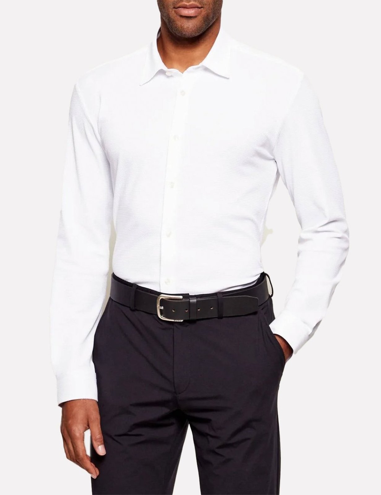 Camisa Hugo Boss Masculina Slim Fit P-Roan-K-F-261