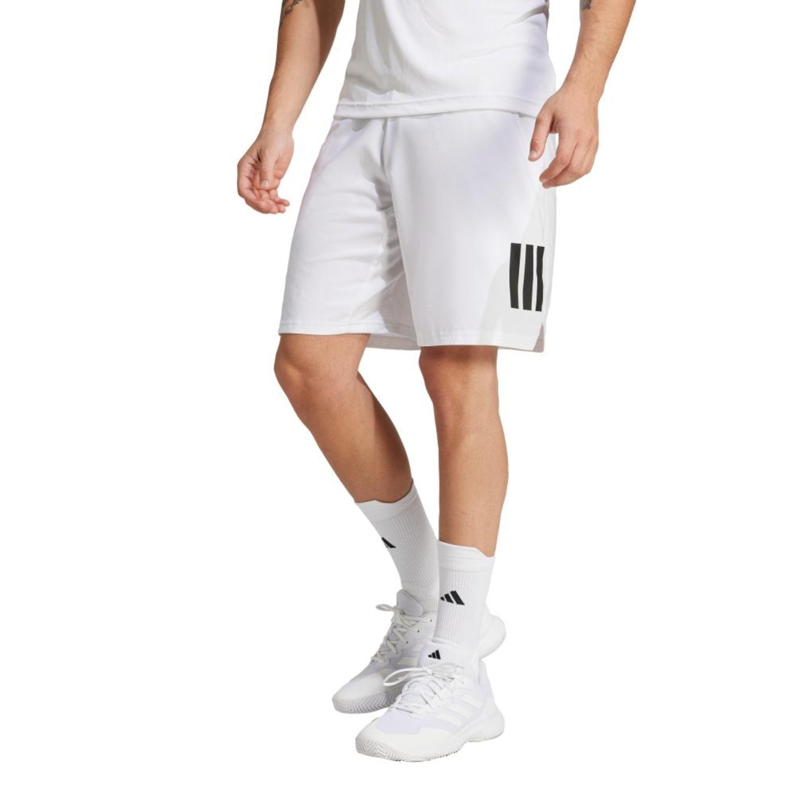 Tênis Clube Climacool Três Listras Shorts adidas Performance Branco
