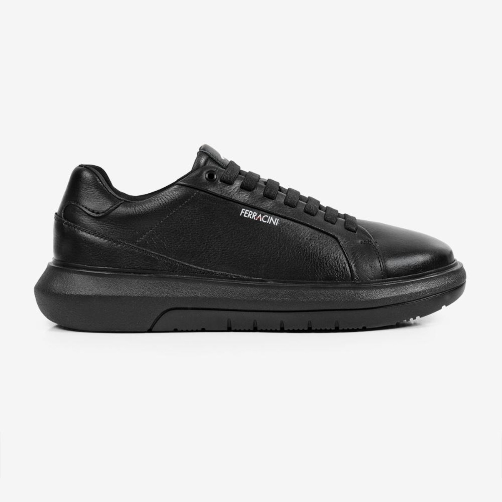 Sneaker Masculino Couro Energy Ferracini 8285-695B Preto