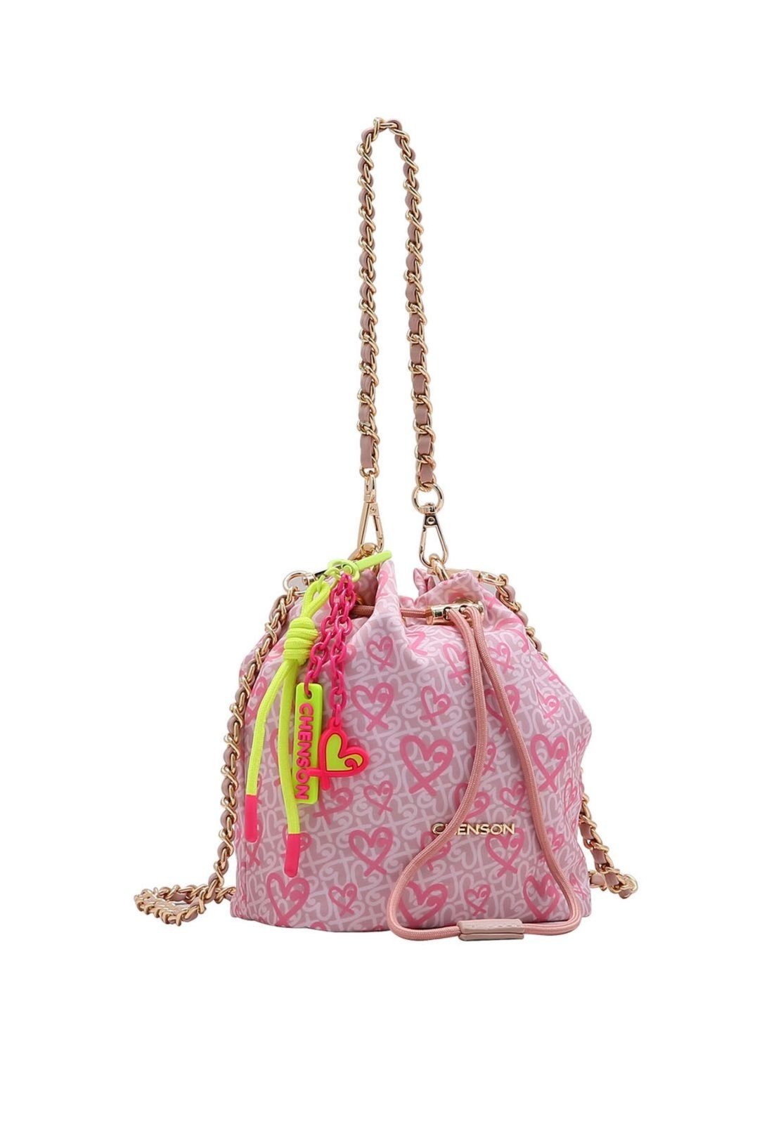 Bolsa Feminina Chenson Heart Rosa 3784775