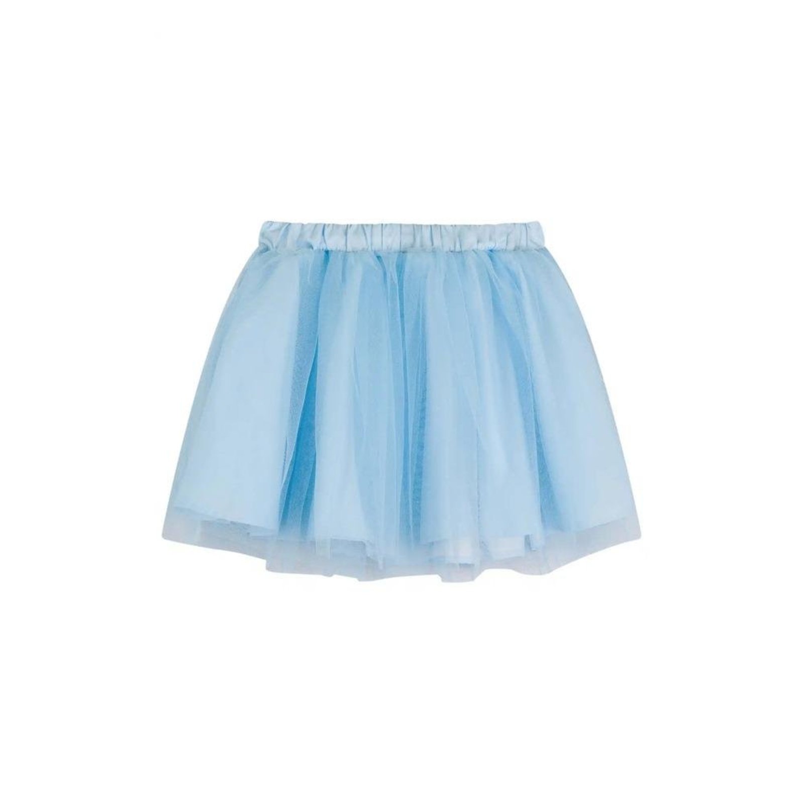 Infantil - Saia Menina Azul Tule Kukiê 10 Azul