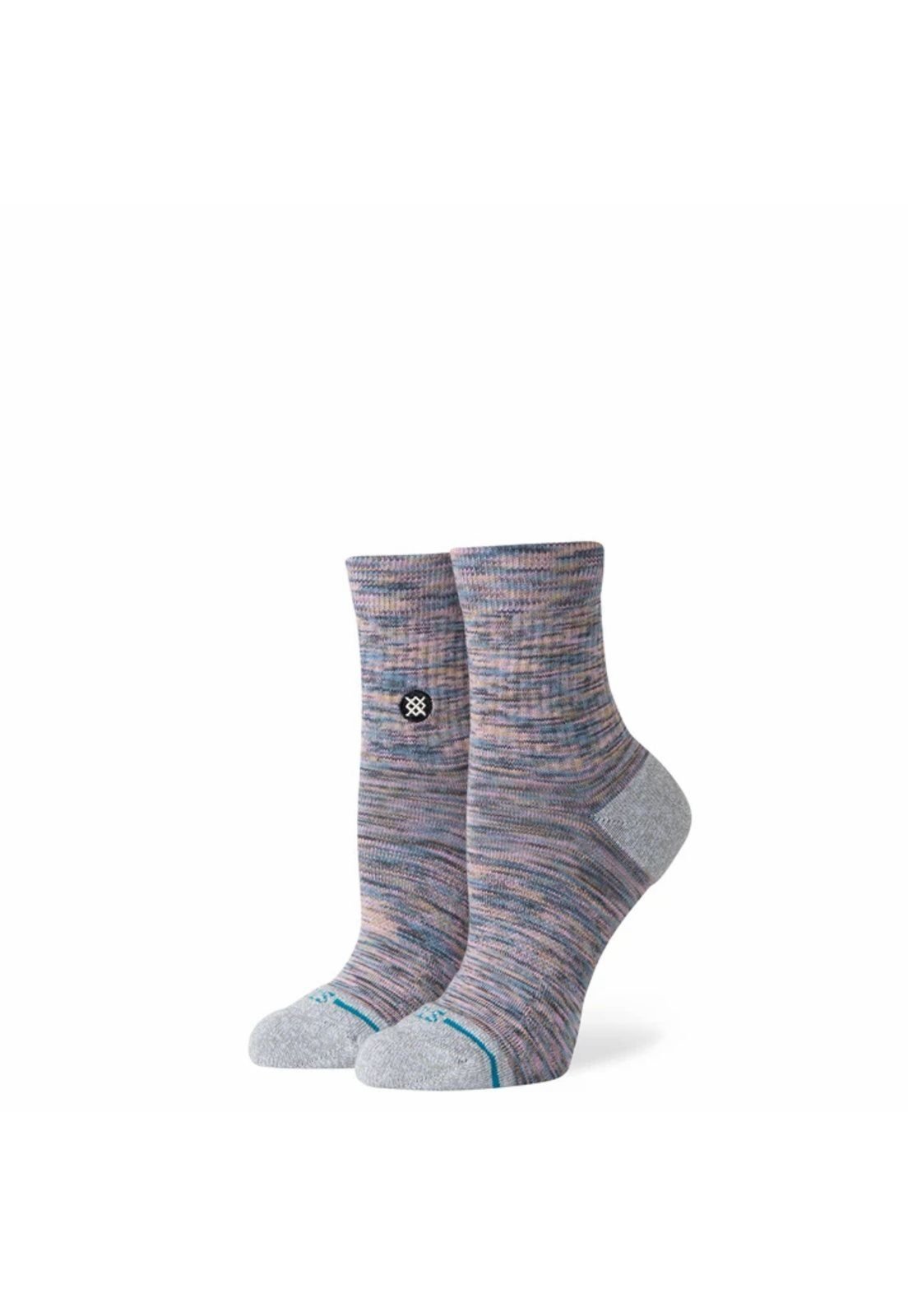 Meia Stance Blended Quarter Lilás