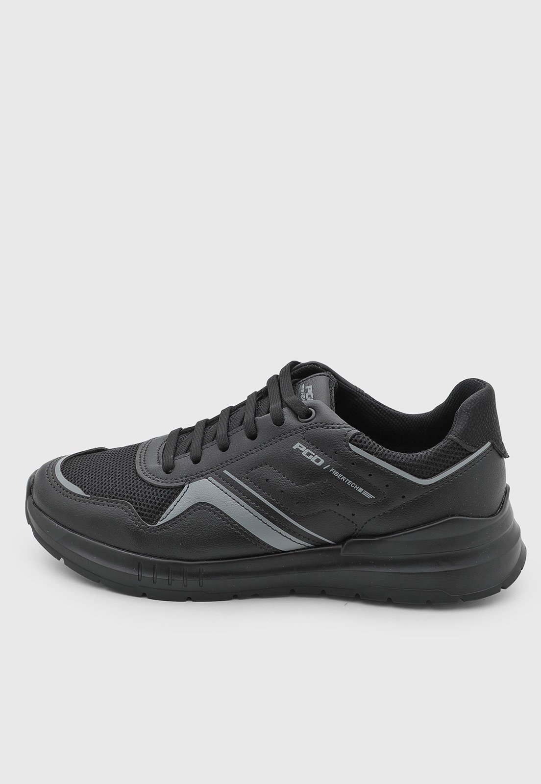Tênis Masculino Pegada Casual Preto