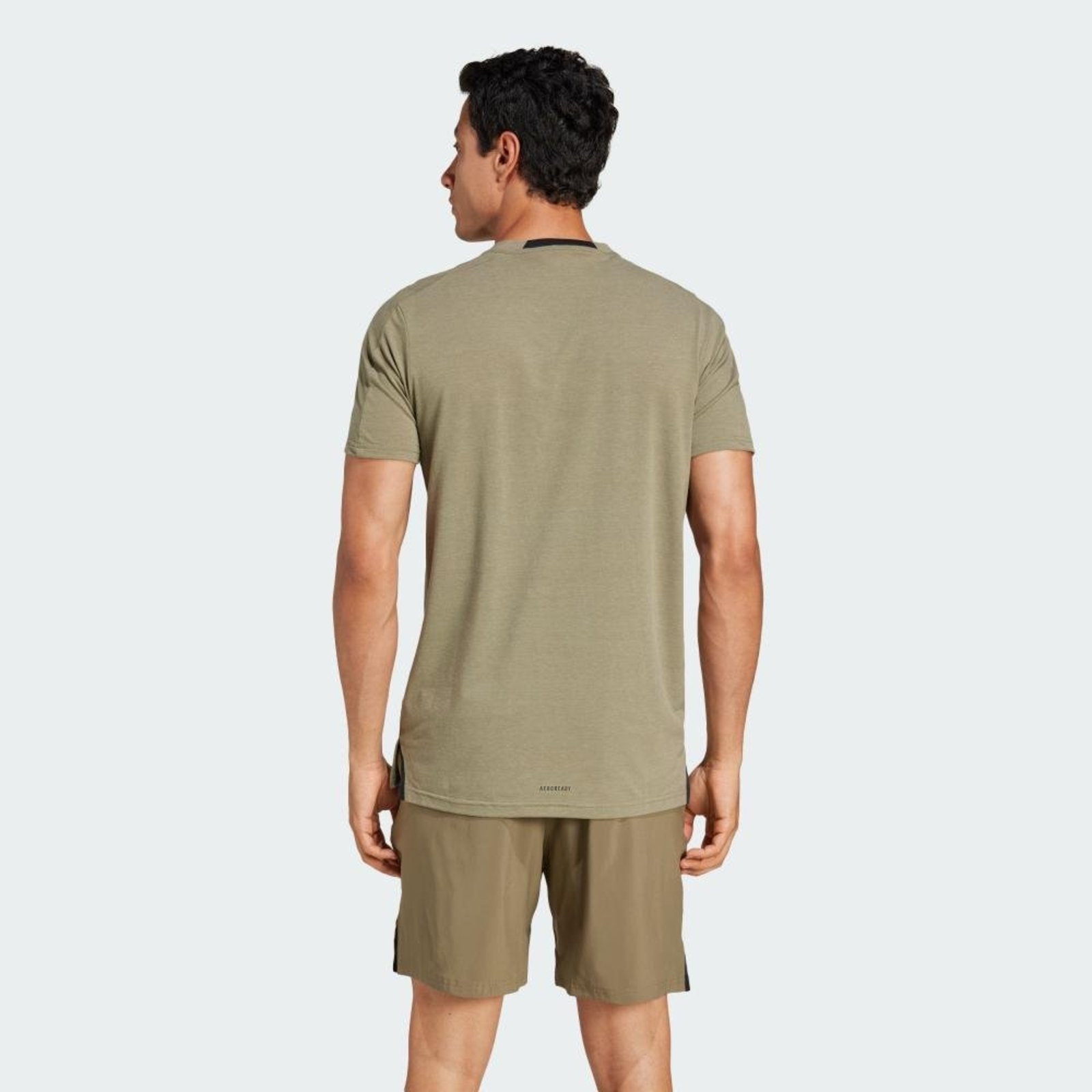 Camiseta Treino Designed for Training adidas Performance Verde