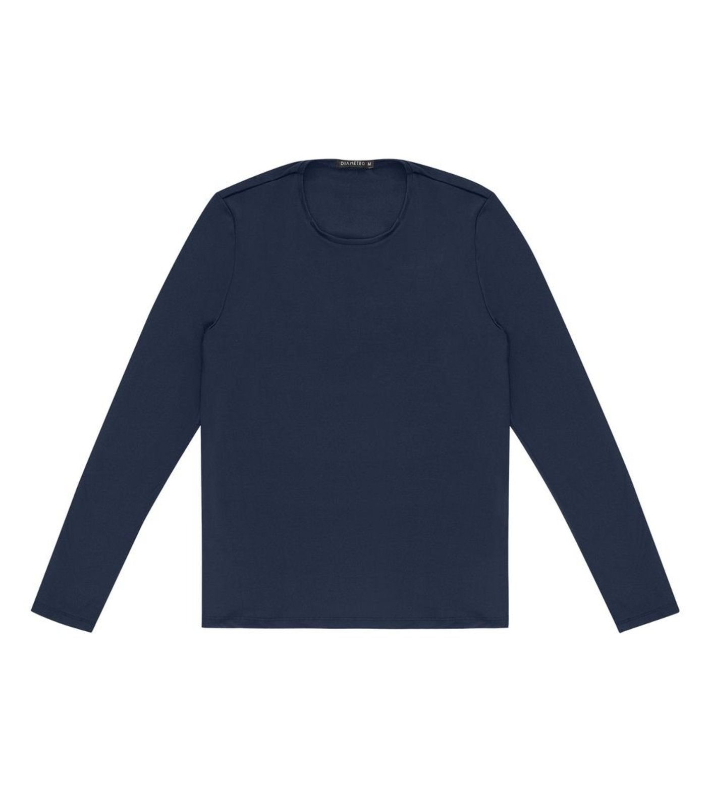 Camiseta Masculina Manga Longa Térmica Diametro Azul
