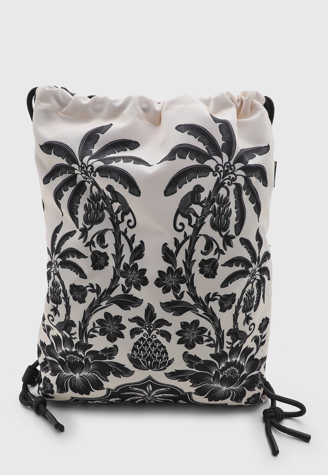Bolsa FARM Praiana Estampa Floral Branca