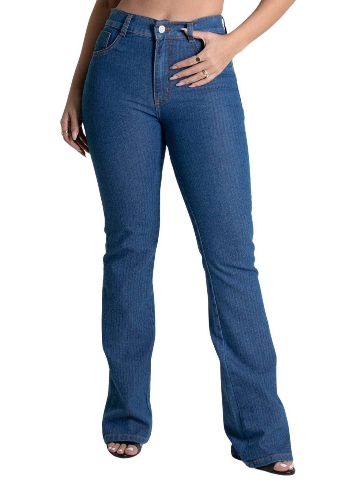 Calça Jeans Sawary Boot Cut – 280045 – Azul – Sawary