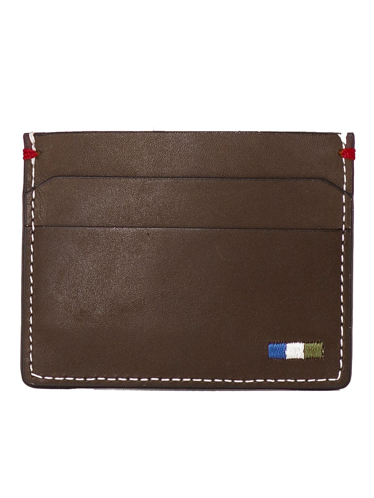 Vista 2 Porta Cartões Masculino Reserva Go Parma Couro Carteira Pequena Chocolate marrom RESERVA GO marrom