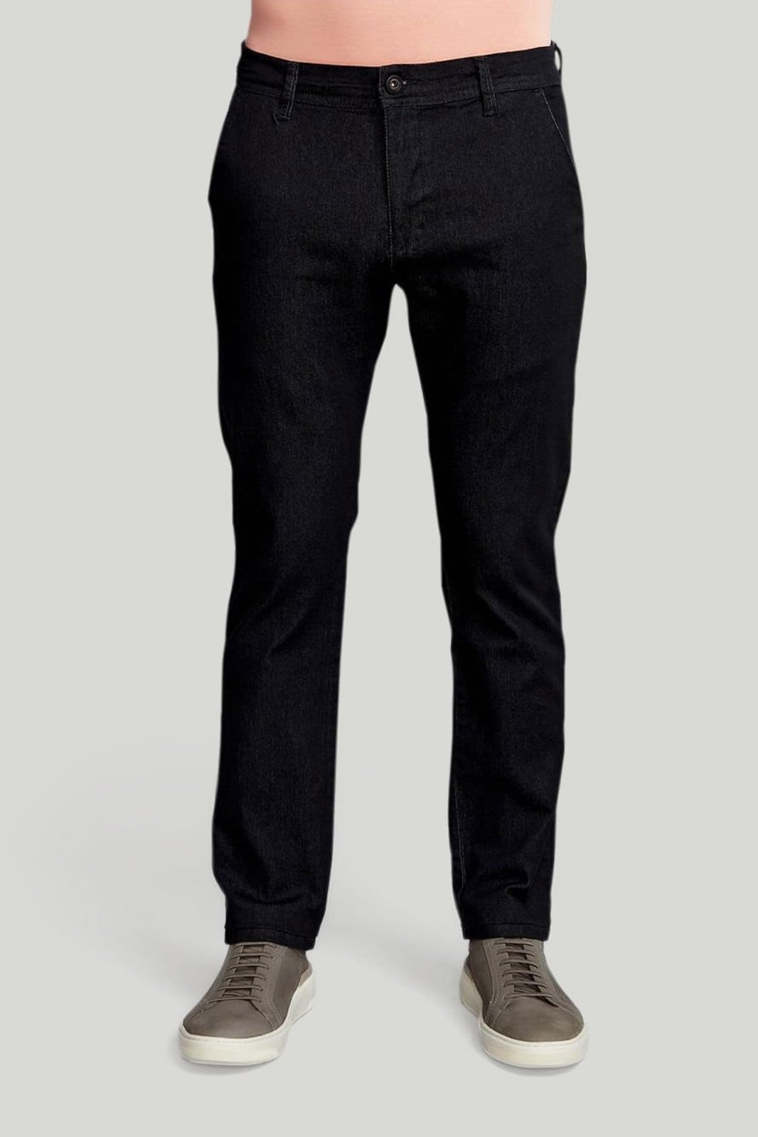 HIGHSTIL Calça Comfort Jeans - Lavagem Black