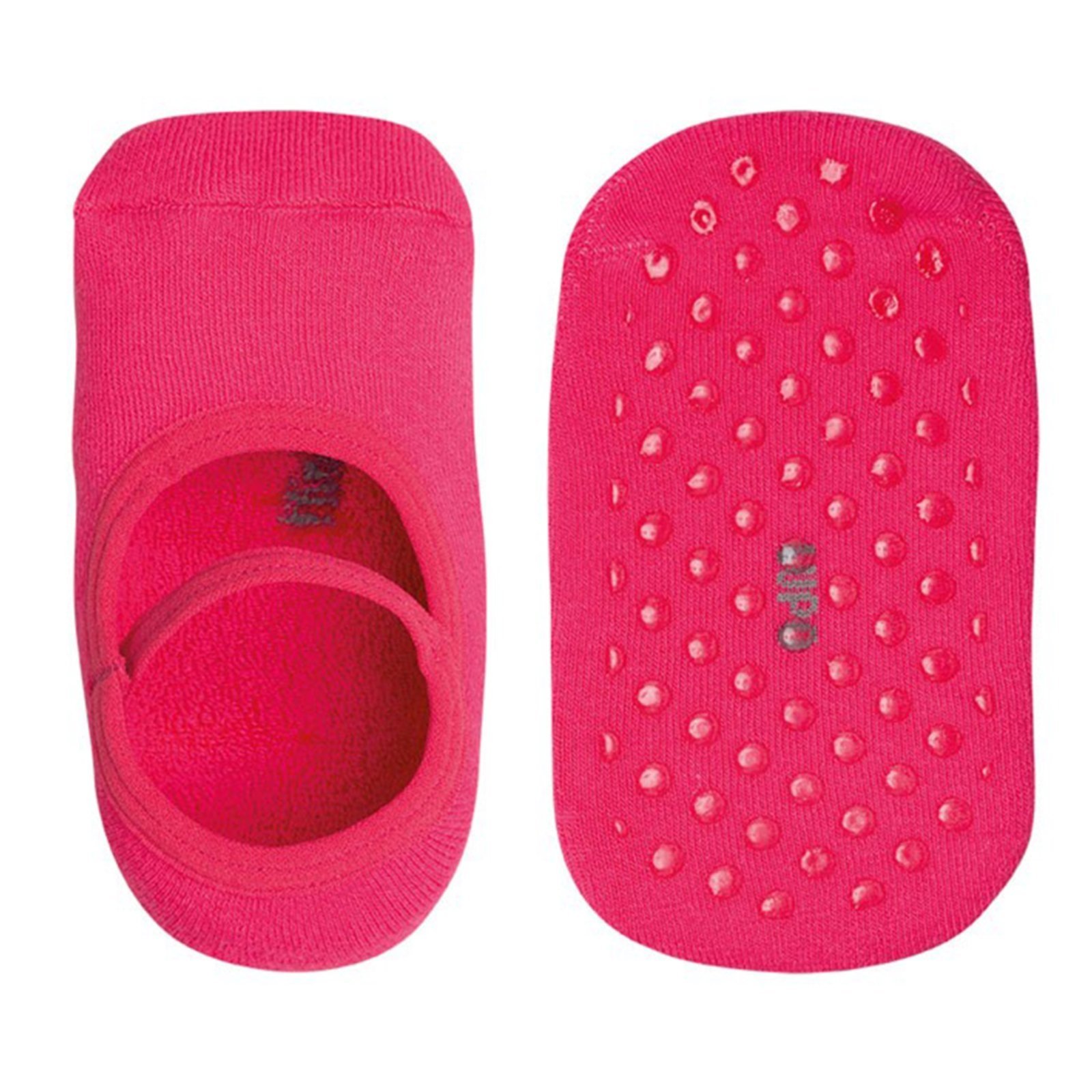 Vista 2 Infantil - Meia com Antiderrapante Lupo 02627 Candy rosa Lupo rosa