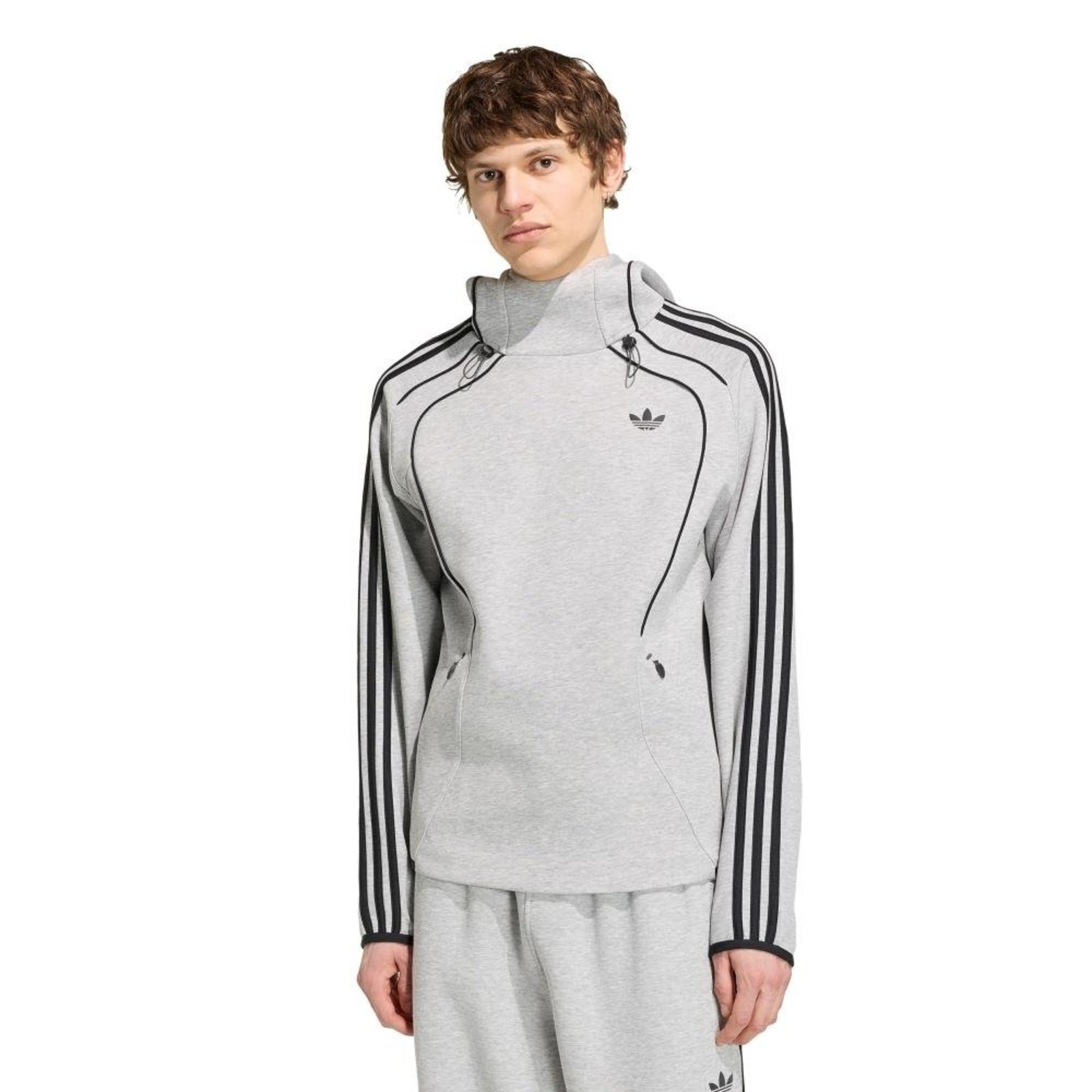 Blusa Capuz Spacer Teamgeist 26 Cutline adidas Originals Cinza