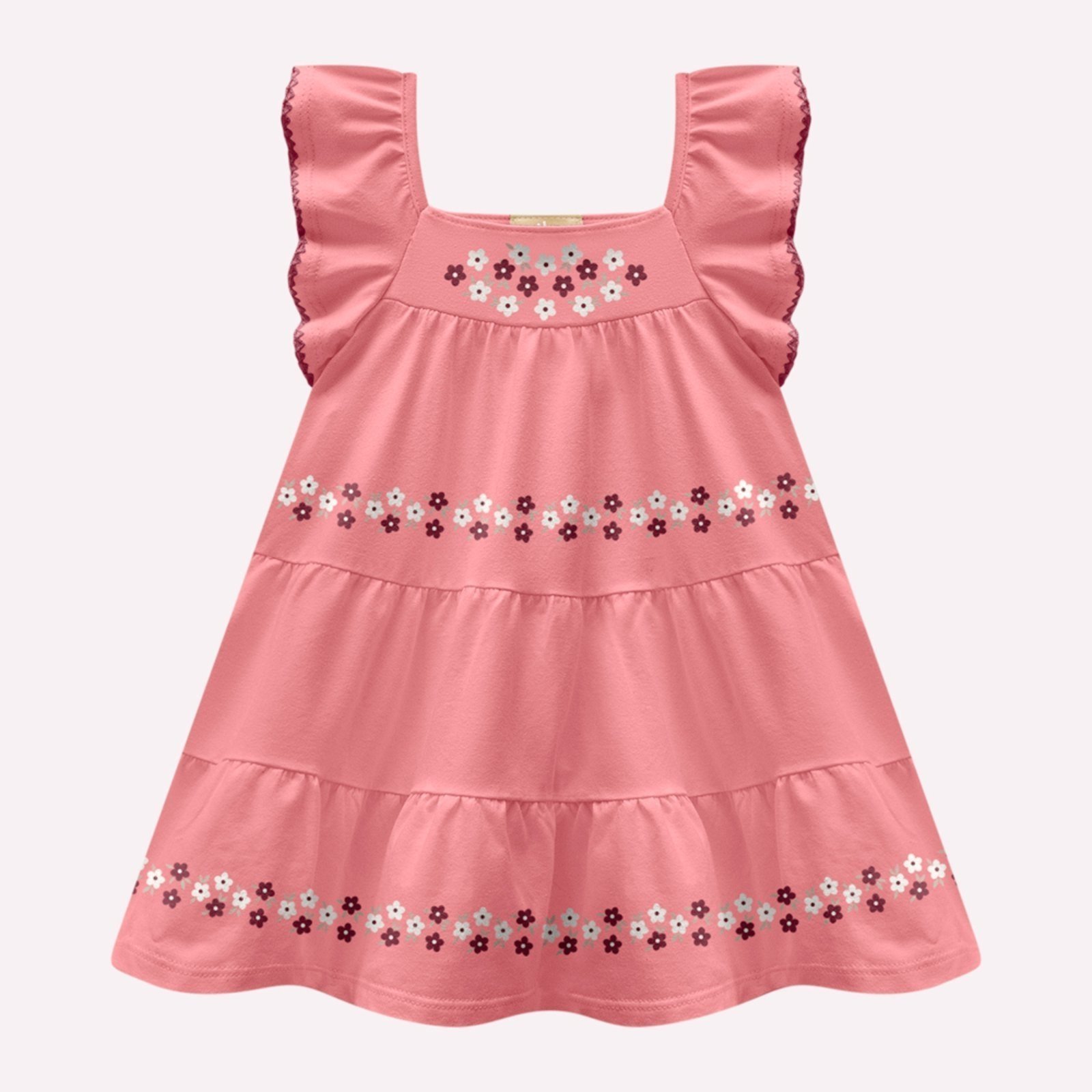 Infantil - Vestido Menina com Babados Milon