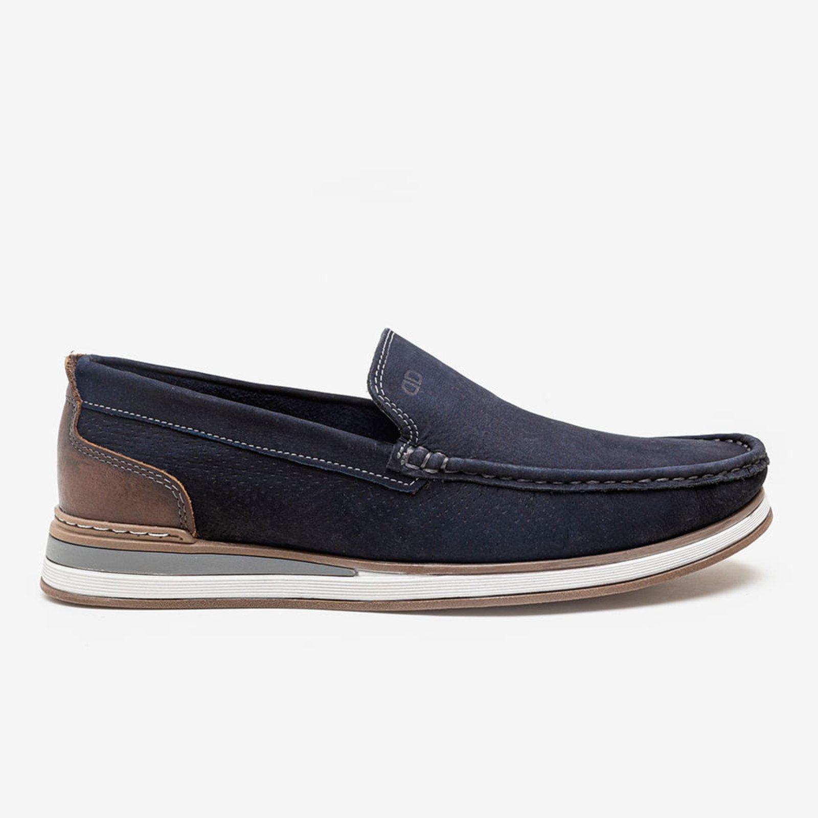 Mocassim Democrata Casual Azul