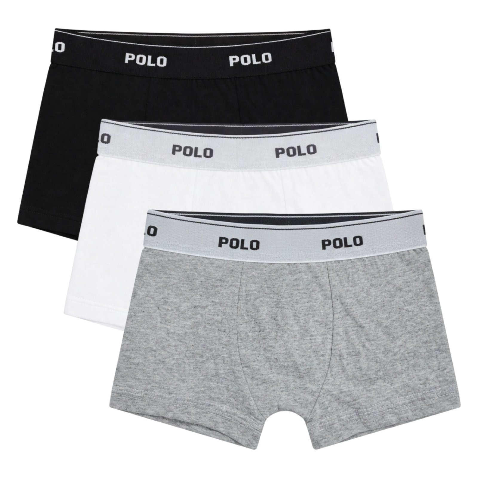 Kit 3 Cuecas Boxer Polo Cotton Algodão Forro Duplo Confortável