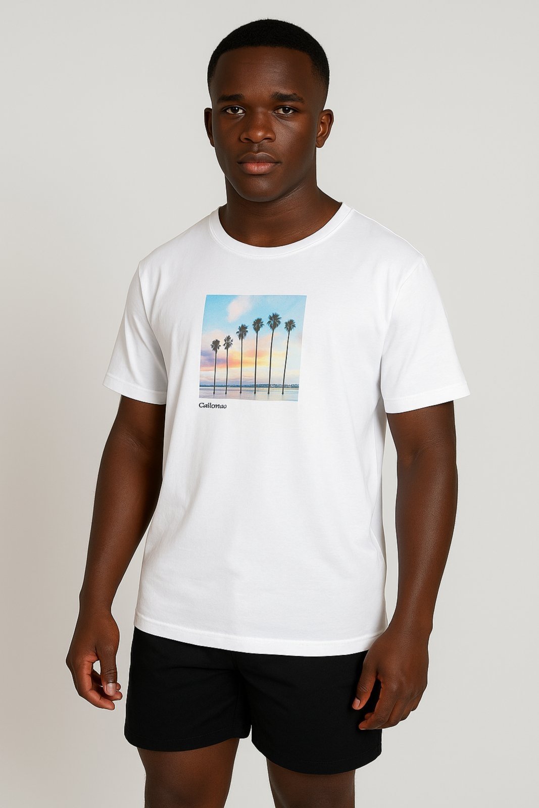 Vista 2 Camiseta D Bell Outlet Fashion Reta Logo branco D BELL OUTLET FASHION branco