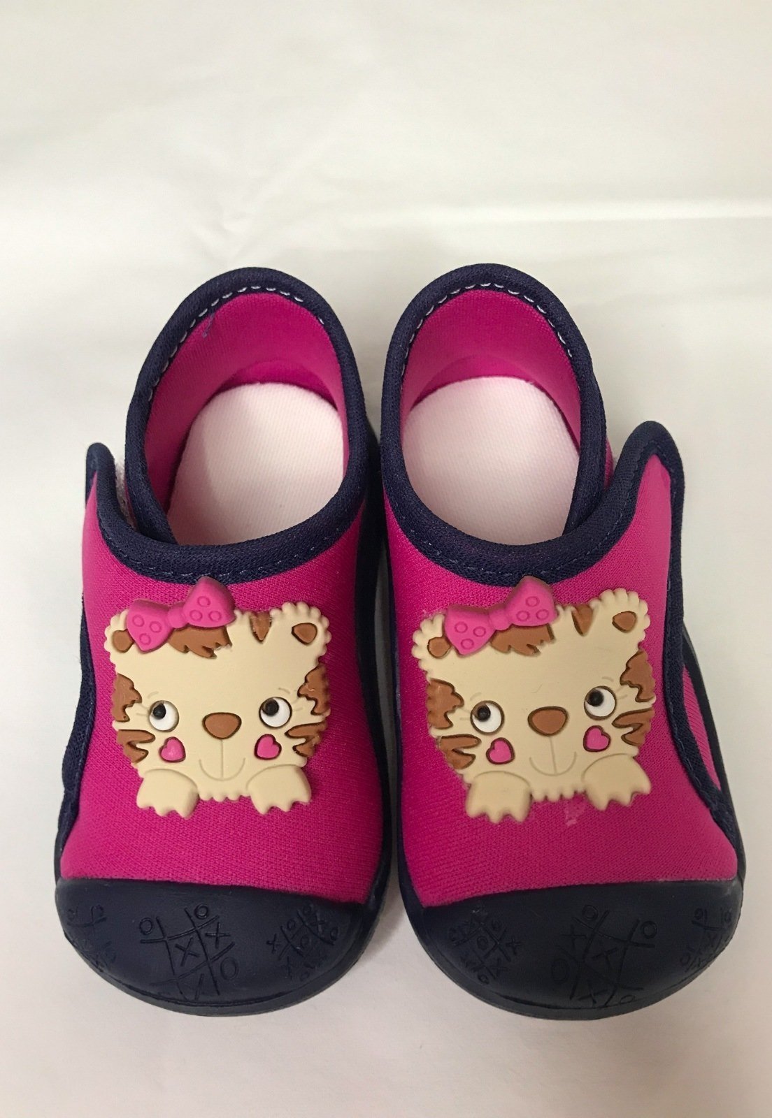 Vista 2 Infantil - Tênis meia Solzim calce fácil gatinha pink Solzim pink