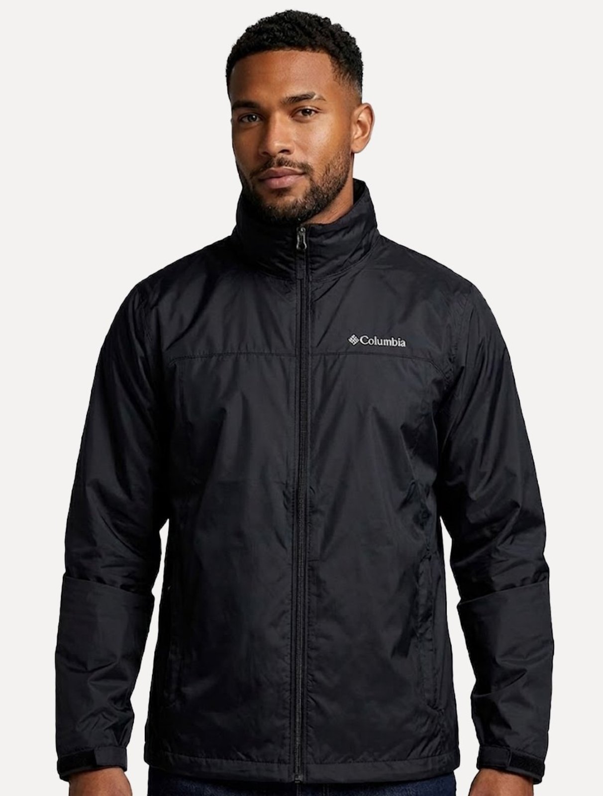 Jaqueta Columbia Masculina Glennaker Lake II Rain Black