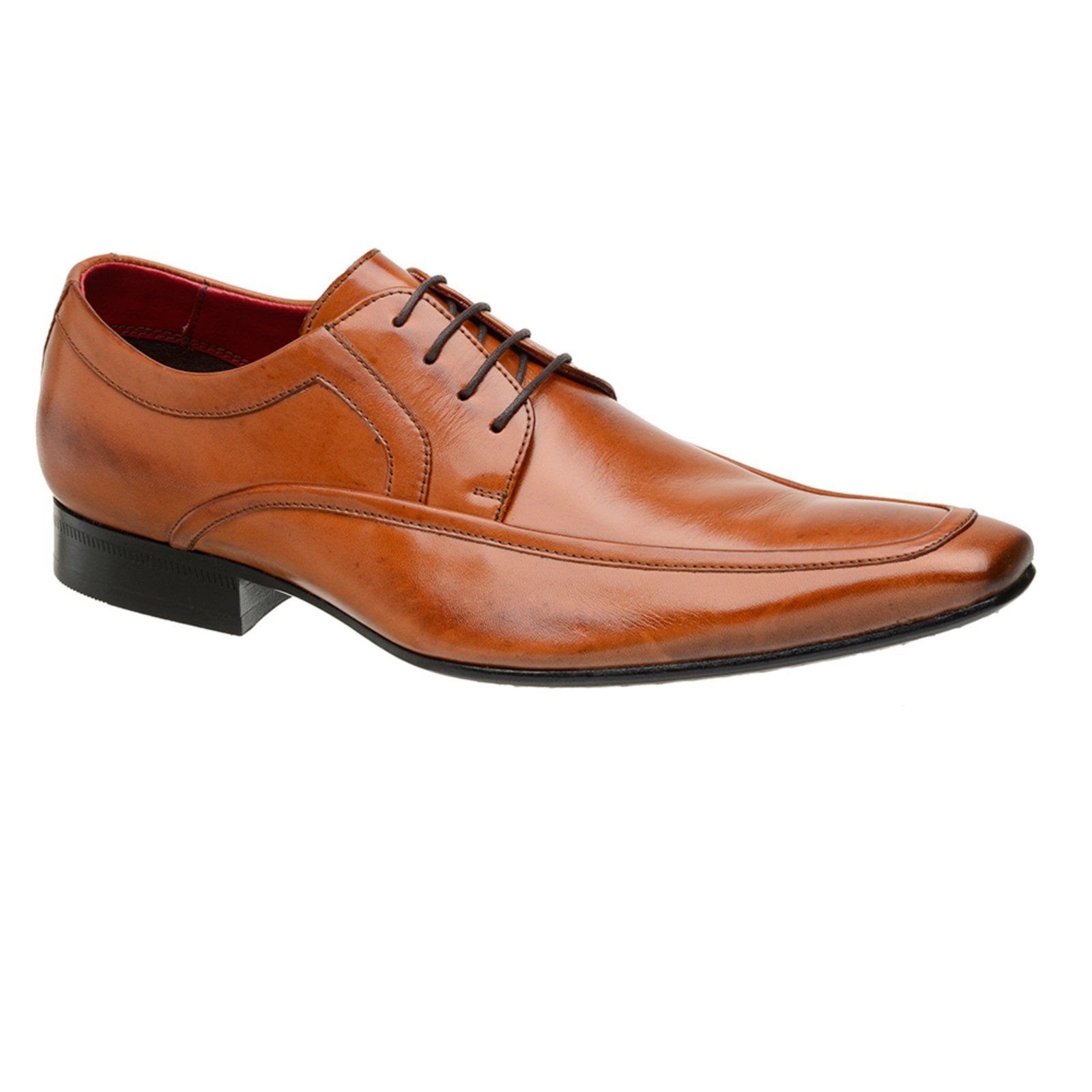 Sapato Masculino Social Malbork Couro Caramelo Sola Couro 406C