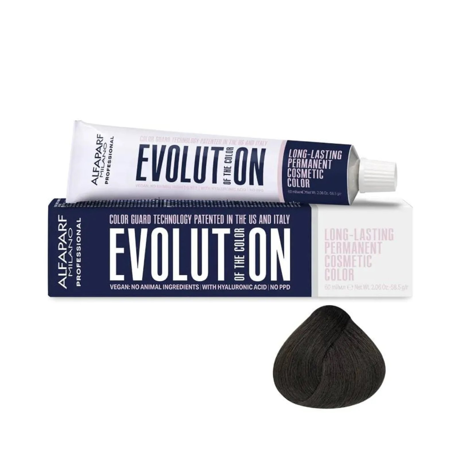 Coloração Alfaparf Milano Evolution Of The Color 60ml 4 Castanho Médio