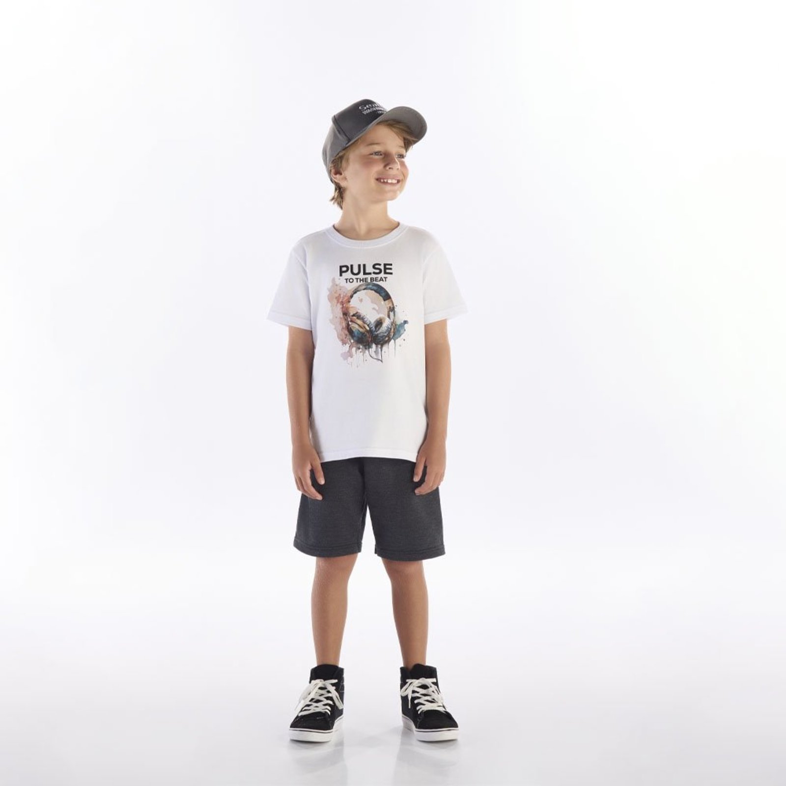Infantil - Conjunto Branco Pulla Bulla Menino - 53476-3
