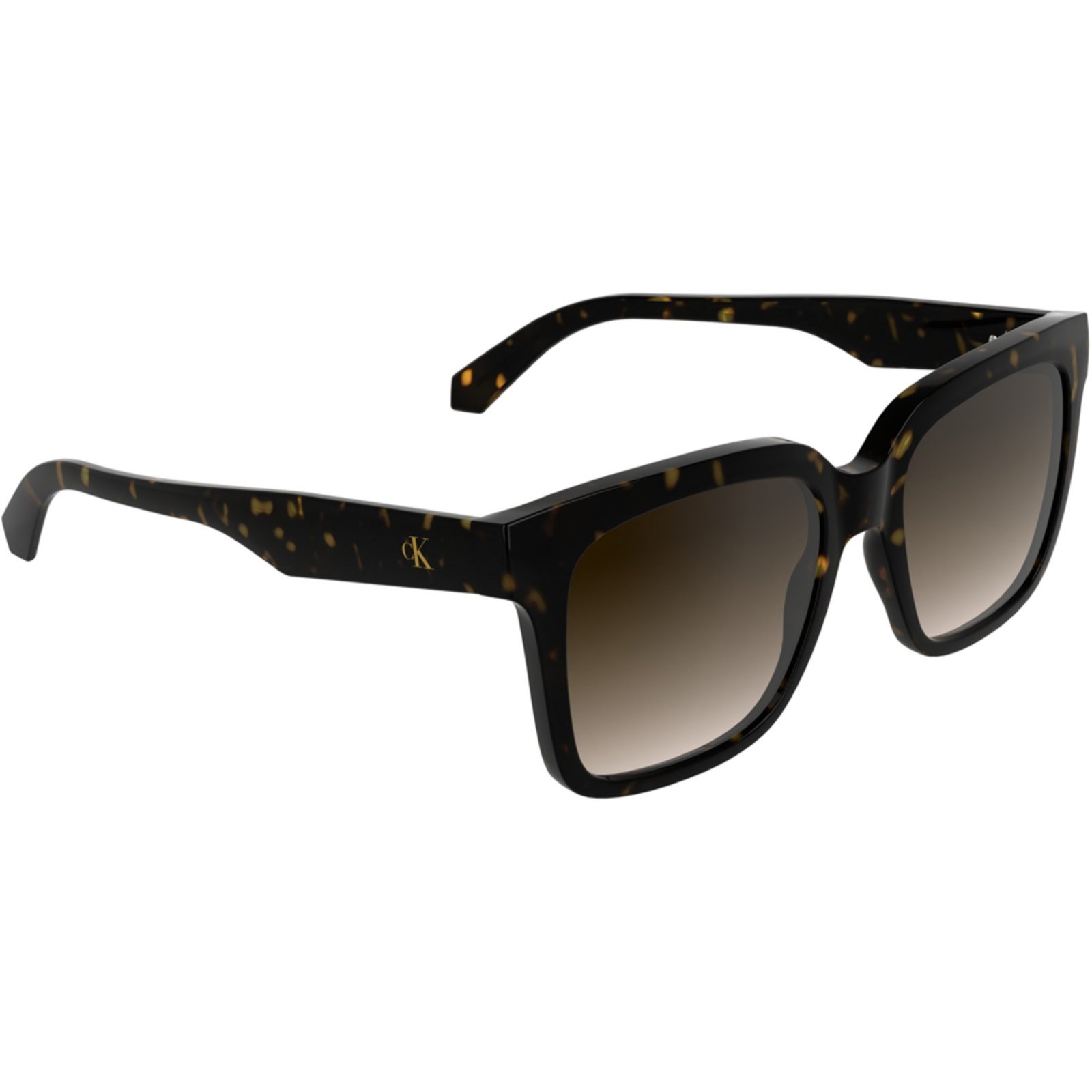 Vista 3 Óculos de Sol Calvin Klein CKJ25624S 242 Feminino marrom marrom