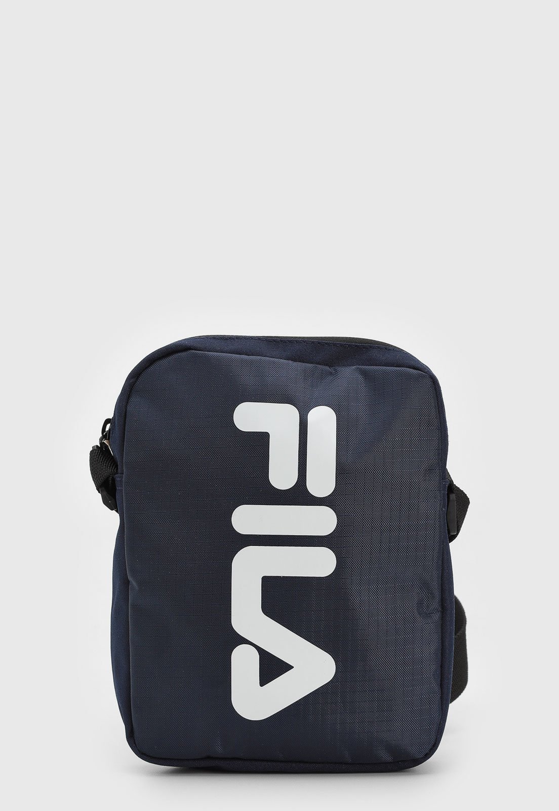 Bolsa Transversal Fila Alça Regulável Azul-Marinho