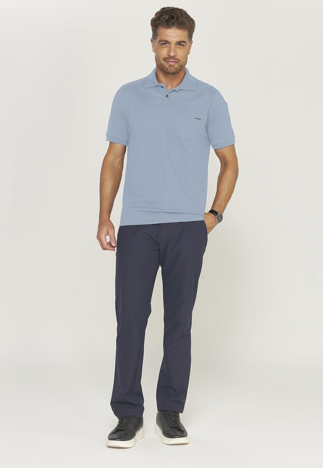 Polo Piquet C/ Bolso