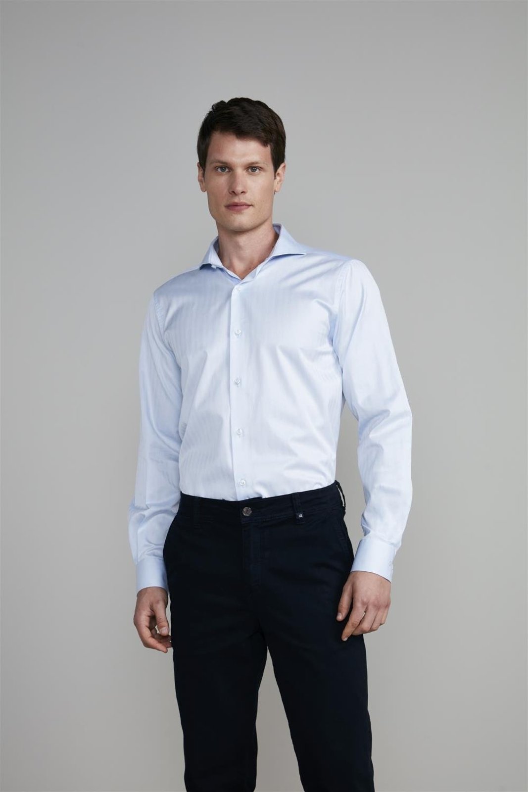 HIGHSTIL Camisa Social Lisa Comfort - Azul