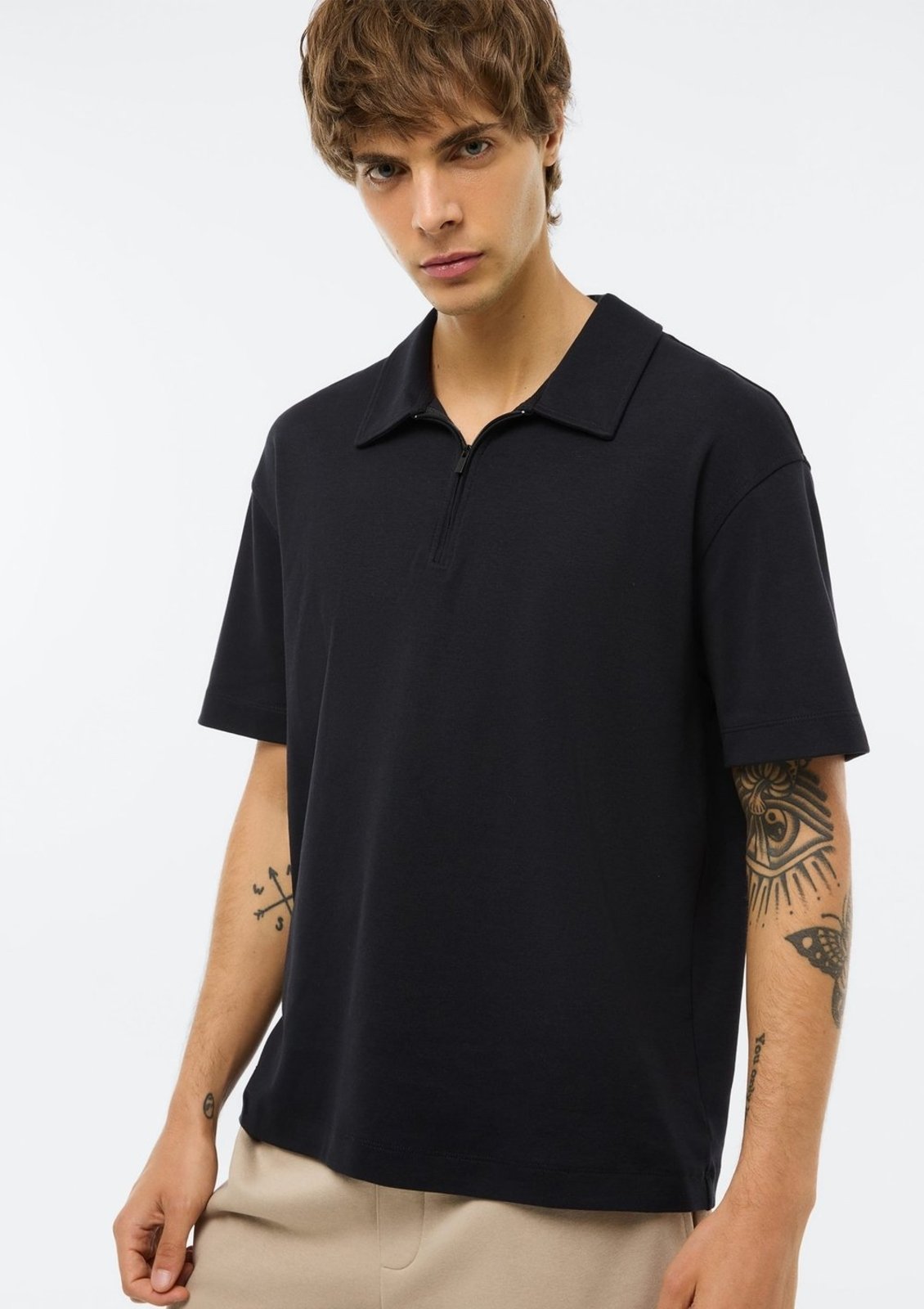 Camisa Polo Masculina Em Malha Tech Hering