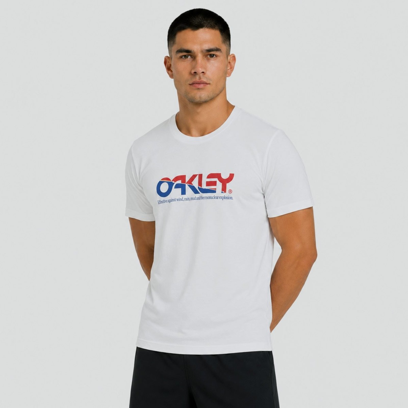 Camiseta Oakley B1B Thunder SS Branca