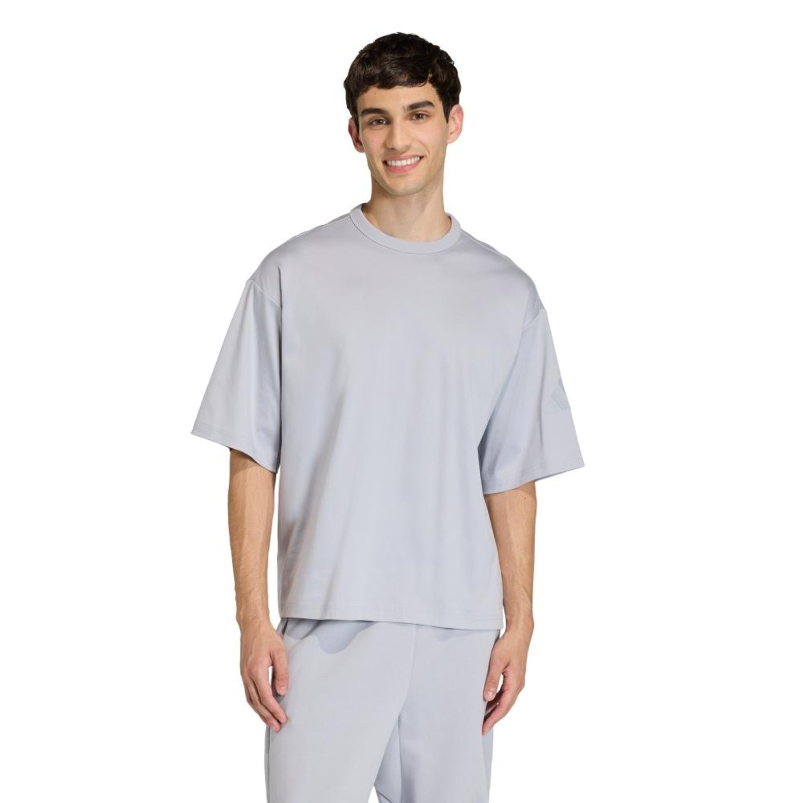 SOFT LUX TEE adidas Sportswear Cinza