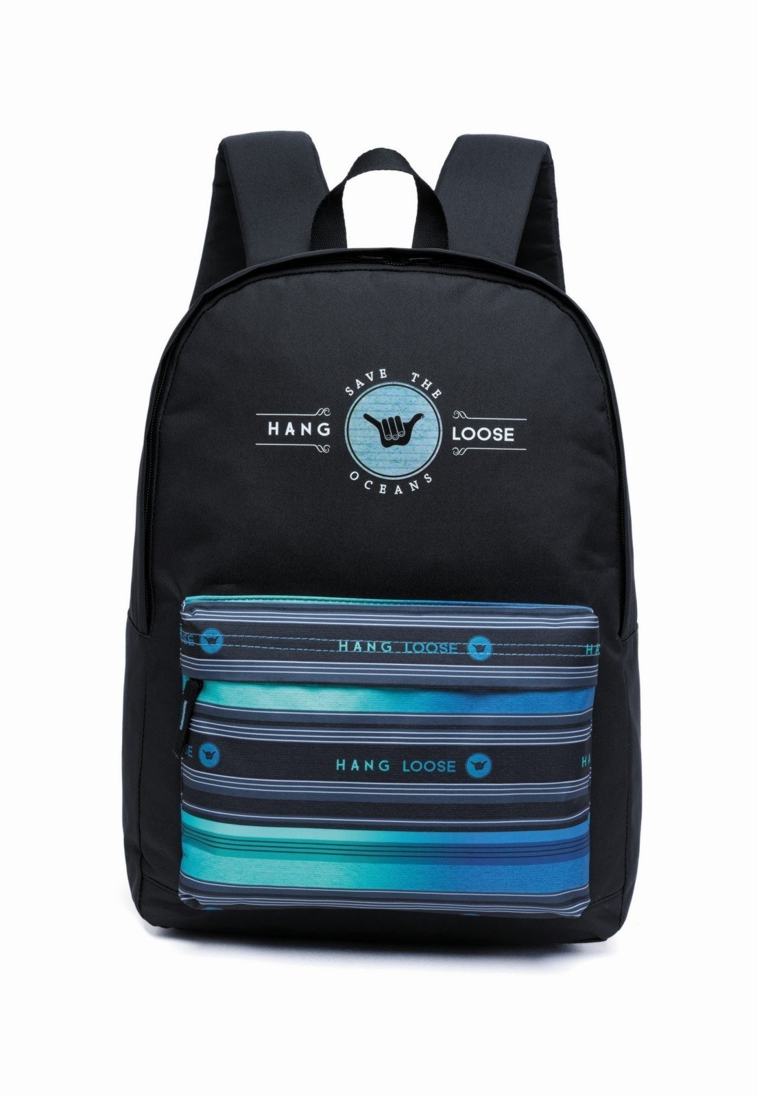 Mochila Masculina Hang Loose Escola Casual Moderna Espaçosa
