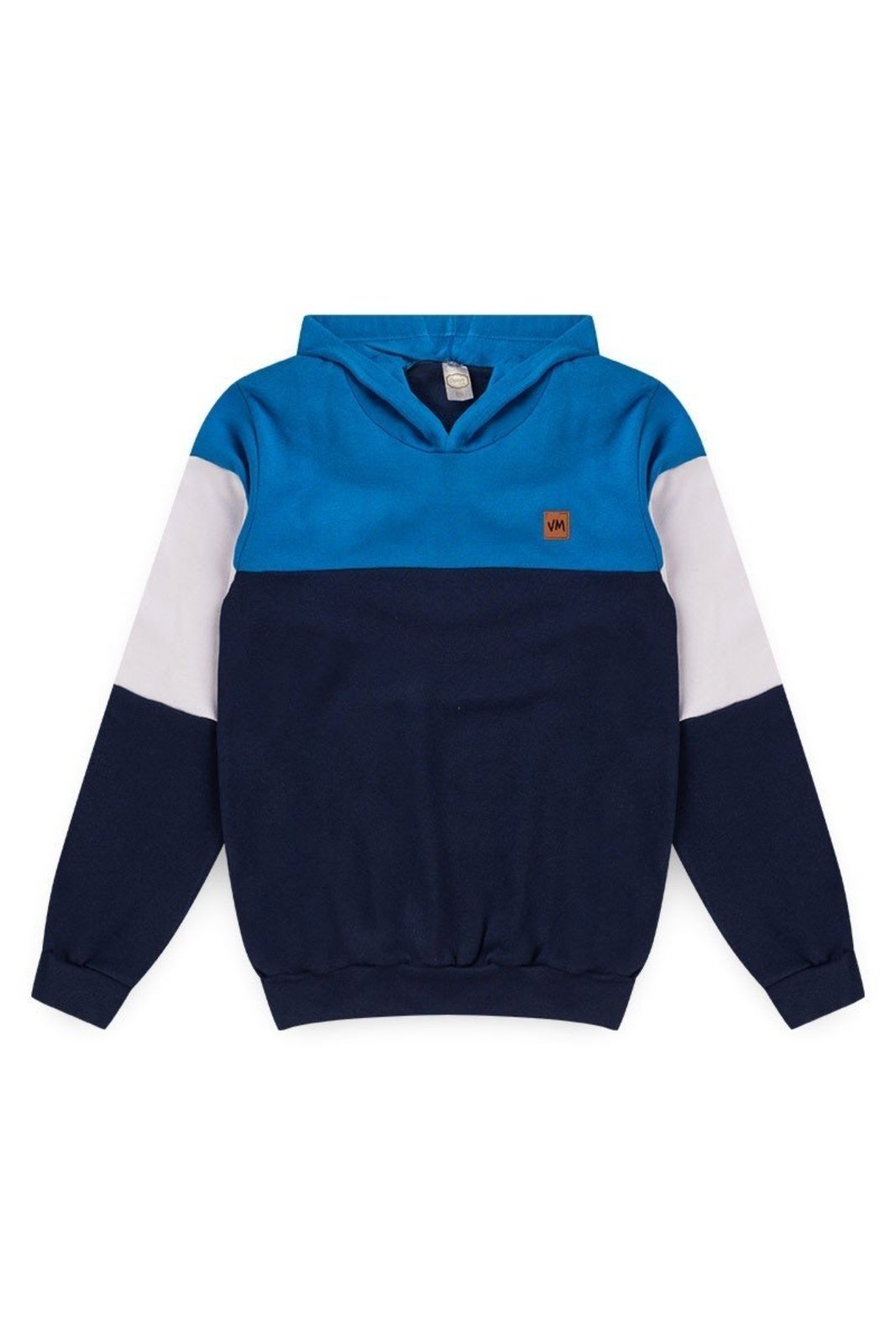 Infantil - Blusa Moletom Juvenil Menino c/ Capuz Basic Vitrine Madri