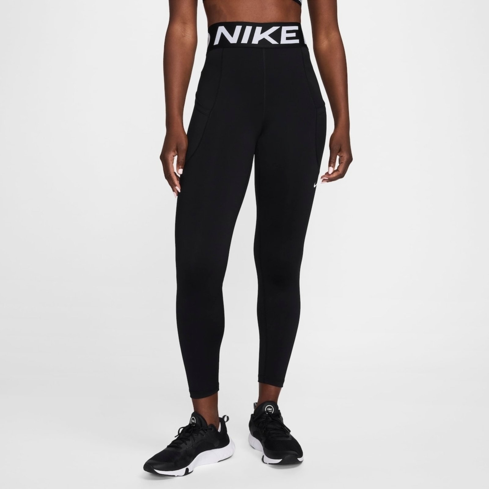 Vista 2 Legging Nike Pro Feminina preto Nike preto